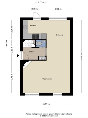 Floorplan - Elsdonk 9, 4854 LC Bavel