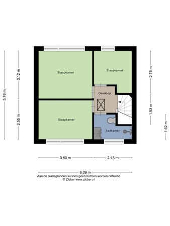 Floorplan - Groot Kraaivenstraat 33, 5051 EN Goirle