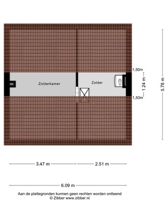Floorplan - Groot Kraaivenstraat 33, 5051 EN Goirle