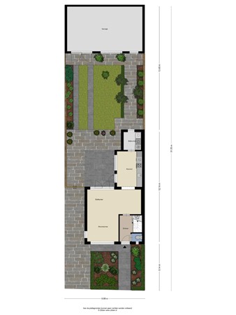 Floorplan - Groot Kraaivenstraat 33, 5051 EN Goirle