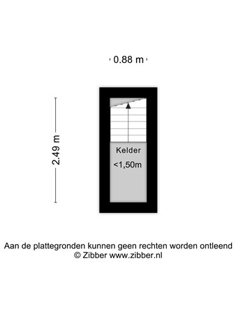Floorplan - Van Alkemadestraat 8, 5014 ML Tilburg