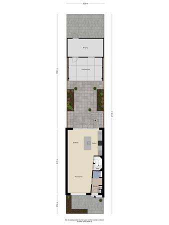Floorplan - Kijkduinlaan 57, 5045 PG Tilburg