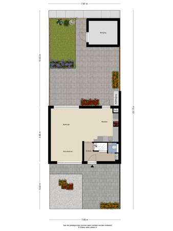 Floorplan - Aansteede 6, 5051 LK Goirle