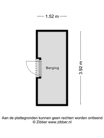 Floorplan - Ankeveenstraat 86, 5036 CC Tilburg