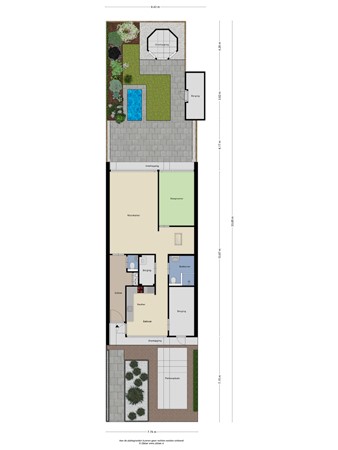 Floorplan - Ankeveenstraat 86, 5036 CC Tilburg