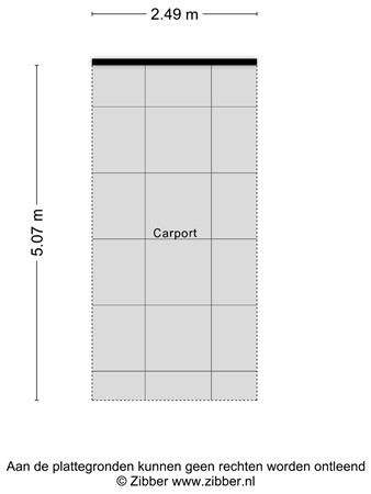 Floorplan - Sporenring 250, 5053 EZ Goirle
