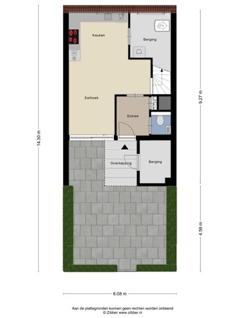 Floorplan - Sporenring 250, 5053 EZ Goirle