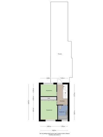 Floorplan - Tilburgseweg 4, 5051 AH Goirle