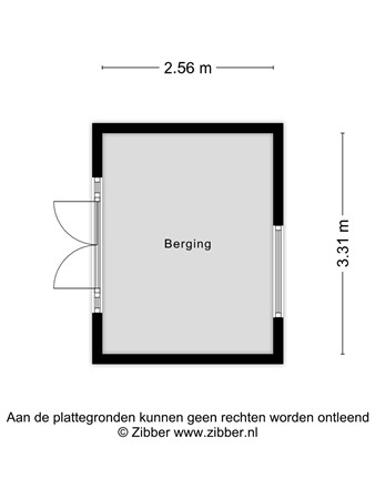 Floorplan - Tilburgseweg 4, 5051 AH Goirle