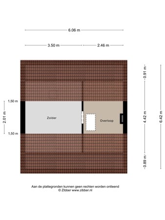 Floorplan - Sepiastraat 66, 5044 JN Tilburg