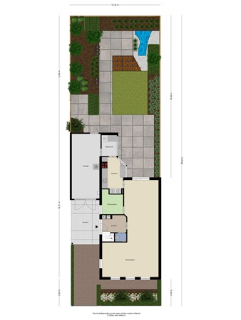 Floorplan - Kijkduinlaan 7, 5045 PE Tilburg