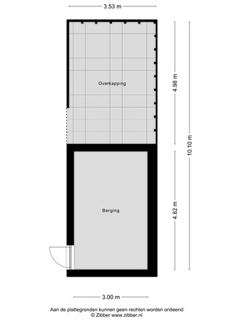 Floorplan - Van Bijsterveldtstraat 20, 5089 NP Haghorst