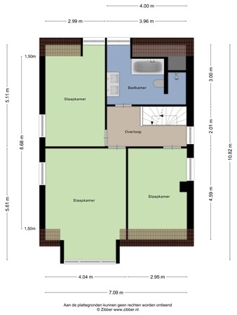 Floorplan - Van Bijsterveldtstraat 20, 5089 NP Haghorst