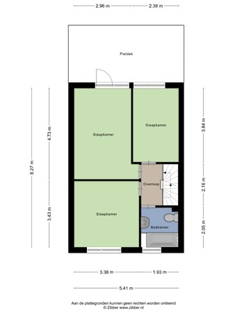 Floorplan - Iepengaard 8, 5051 ZM Goirle