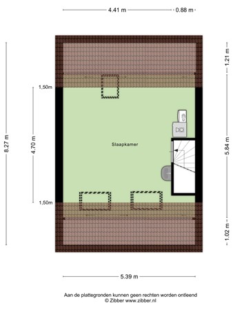 Floorplan - Iepengaard 8, 5051 ZM Goirle