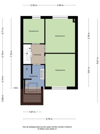 Floorplan - Halve Maan 13, 5052 BN Goirle