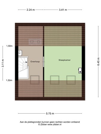 Floorplan - Halve Maan 13, 5052 BN Goirle
