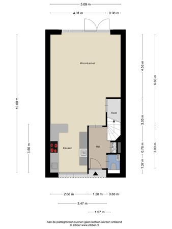 Floorplan - Keper 20, 5051 WW Goirle