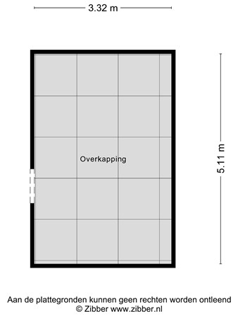Floorplan - Zandschelstraat 28, 5051 HL Goirle