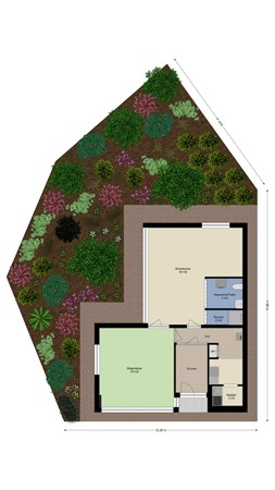 Floorplan - Fabriekstraat 2, 5051 HP Goirle