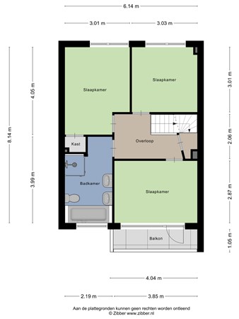 Floorplan - Sint Jacobsbaan 6, 5051 EX Goirle
