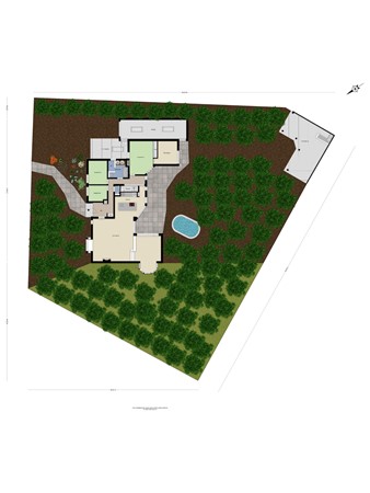 Floorplan - Eikenlaan, 5051 ZT Goirle