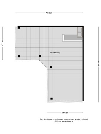 Floorplan - Eikenlaan, 5051 ZT Goirle