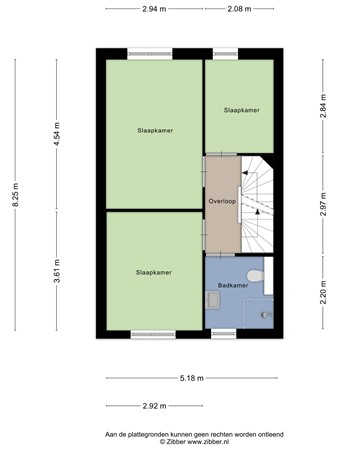 Floorplan - Poolsestraat, 5131 AX Alphen