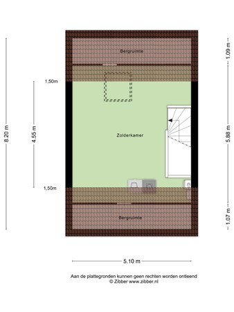 Floorplan - Poolsestraat, 5131 AX Alphen
