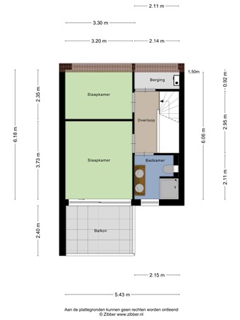 Floorplan - Sporenring 254, 5053 EZ Goirle