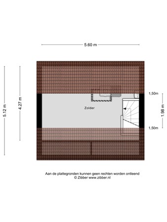 Floorplan - Het Juweel 20, 5081 PP Hilvarenbeek