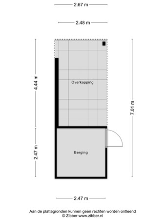 Floorplan - Het Juweel 20, 5081 PP Hilvarenbeek