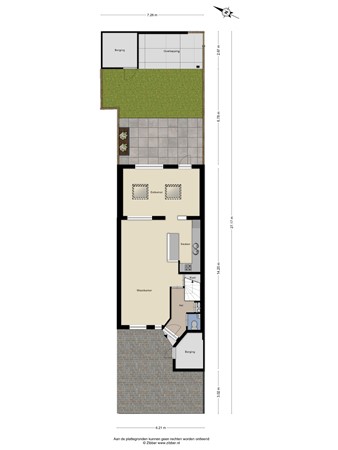Floorplan - Het Juweel 20, 5081 PP Hilvarenbeek