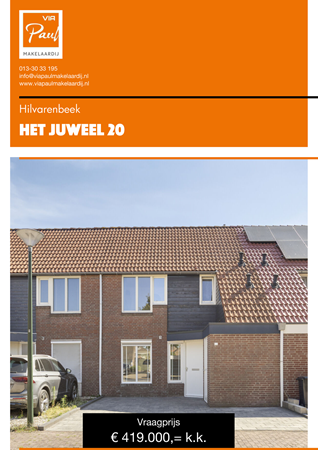 Brochure preview - brochure Het Juweel 20 Hilvarenbeek
