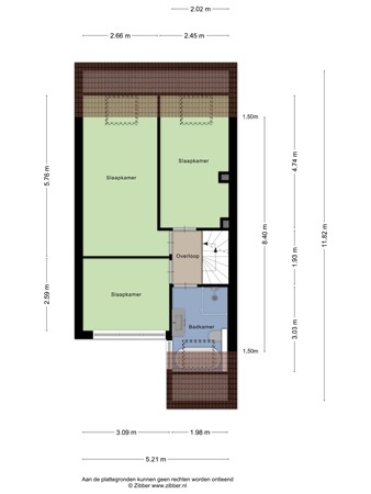 Floorplan - Peppelgaard 17, 5051 ZJ Goirle