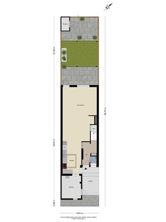 Floorplan - Peppelgaard 17, 5051 ZJ Goirle