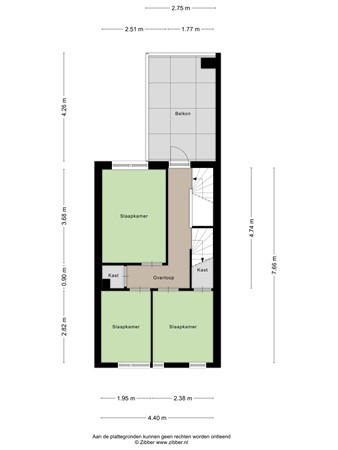 Floorplan - Van Alkemadestraat 6, 5014 ML Tilburg