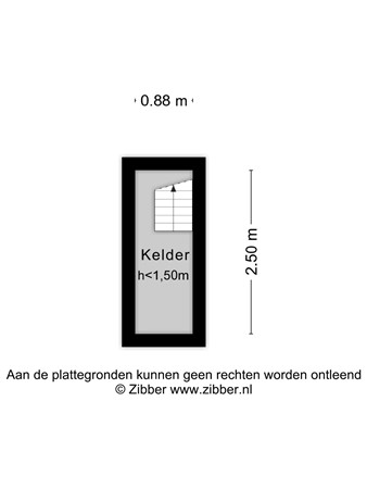 Floorplan - Van Alkemadestraat 6, 5014 ML Tilburg