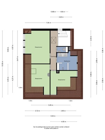 Floorplan - Carel Vosmaerdreef 1, 5051 GN Goirle