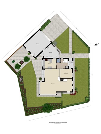 Floorplan - Carel Vosmaerdreef 1, 5051 GN Goirle