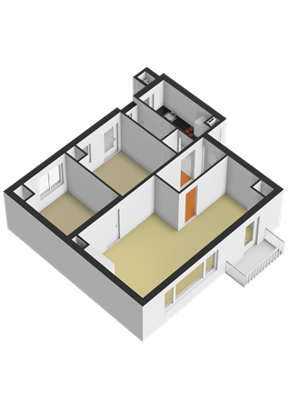 Berlagelaan 50, 1222 JZ Hilversum - Eerste verdieping - 3D.jpg