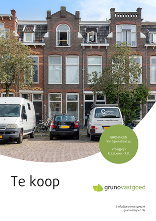 Brochure preview - Van Sijsenstraat 40, 9724 NR GRONINGEN (1)