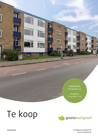 Brochure preview - Kastanjelaan 34, 9741 CP GRONINGEN (1)