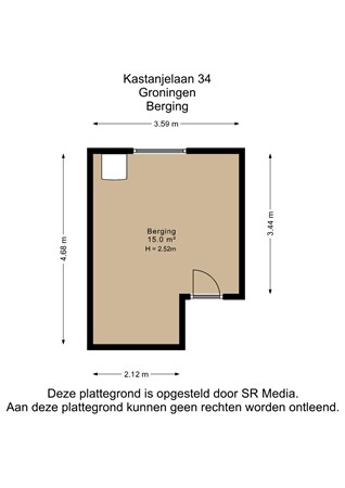 Kastanjelaan 34, 9741 CP Groningen - Berging - 2D.jpg