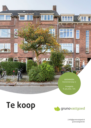 Brochure preview - Koeriersterweg 17, 9727 AB GRONINGEN (1)