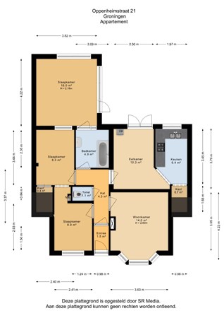 Oppenheimstraat 21, 9714 EL Groningen - Appartement - 2D.jpg