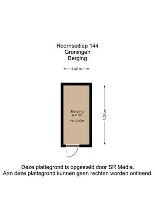 Hoornsediep 144, 9725 HP Groningen - Berging - 2D.jpg