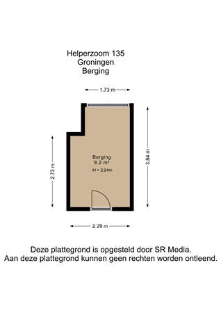 Helperzoom 135, 9722 BJ Groningen - Berging - 2D.jpg