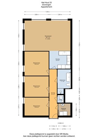 Het Hout 33, 9723 LA Groningen - Appartement - 2D.jpg