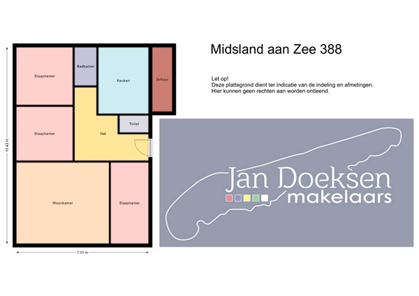 Midsland aan Zee 388, 8891 HV Midsland - plattegrond.jpg